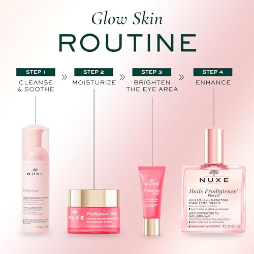 Nuxe Prodigieuse Boost Night Recovery Oil Balm with Jasmine Extract, Rejuvenating Luxury Night Care, 1.7 fl oz