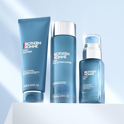 Biotherm Homme T-Pur Gel, a Moisturizing Gel for Men with Normal to Oily Skin