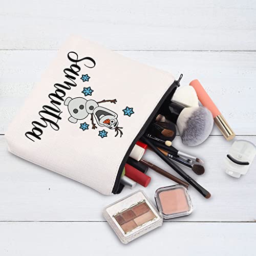 Gzrlyf Chocolate Labrador Retriever Makeup Bag Lab Dog Mom Gift Labrador Retriever Owner Lover Cosmetic Bag (ANATOMY OF A LABRADOR)