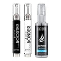 Super Booster for Eyelash Extensions 15ml & Extra Bonder 15ml & Primer/Cleanser 40ml - Stacy Lash/Adhesive Accelerator/Glue Activator/Sealer/Protein Oil Remover/Professional Supplies