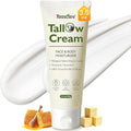 Beef Tallow for Skin, 100% Grass-Fed Whipped Tallow Balm ? Organic Moisturizer for Face & Body ? Deep Hydration for Dry & Sensitive Skin ? Natural Tallow Cream