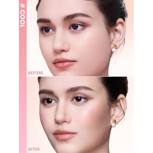 SHEGLAM Hypersculpt Highlight & Contour Palette 4 Shades 2-IN-1 Face Shimmer Highlighter and Matte Contour Bronzer-Cool