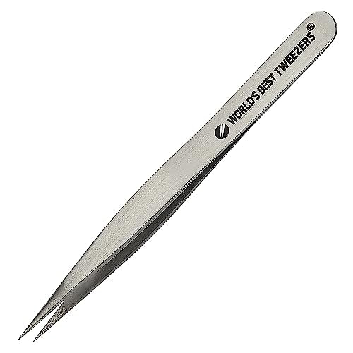 World's Best Tweezers Diamond Tip Splinter Tweezer (Professional)