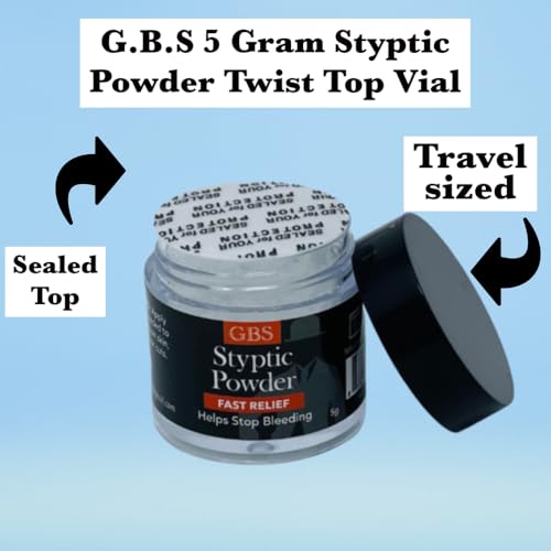 GENTS Double Edge Safety Blades, Sample Pack, Includes 40 Blades and 5 Grams Styptic Powder Stops Bleeding from Shaving Nicks and Cuts