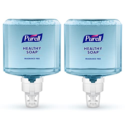 PURELL Brand HEALTHY SOAP Foam, Fresh Scent, 1200 mL Refill for PURELL ES8 Automatic Soap Dispenser (Pack of 2) - 7777-02 - Manufactured by GOJO, Inc.