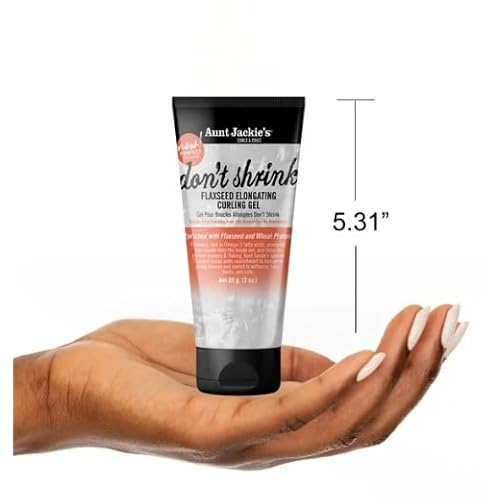 Aunt Jackie's Don't Shrink Flaxseed Elongating Curling Gel 3 Oz