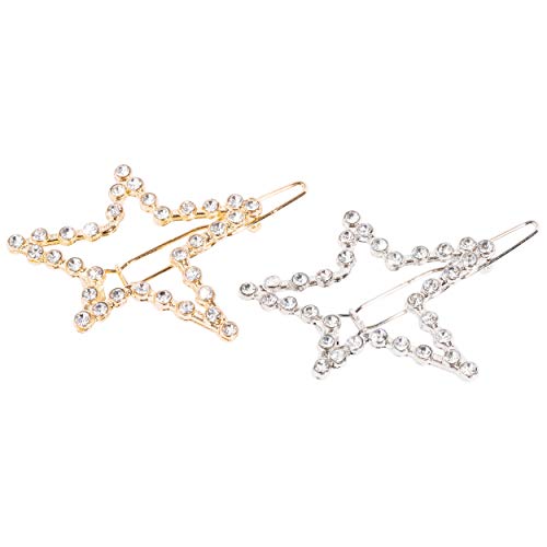 L. Erickson Star Tige Barrette, 2-Pack