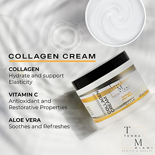 COLLAGEN Face CREAM MOISTURIZER, Non Greasy ANTI-AGING for ALL SKIN TYPES, Including SENSITIVE SKIN, 4 fl oz