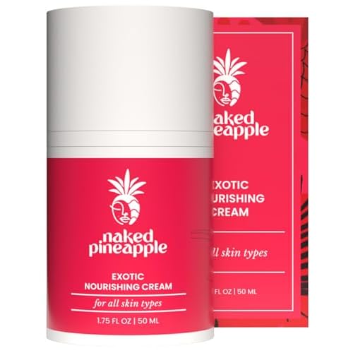 Exotic Nourishing Cream - Rich Enzyme Blend with Vitamin C for Moisturization, Fine Lines, Wrinkles, Elasticity & Hydration - 2oz