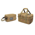 Tactical Toiletry Bag for Men and 18L Camping Storage Bag