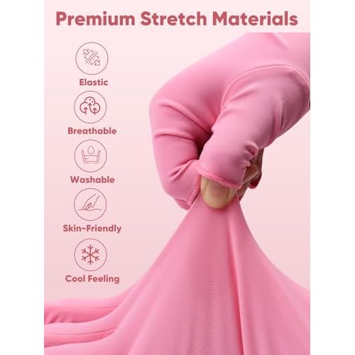 SUBAY Professional Finger Toe Nail Care Electric Nail Drill Machine with Fingerless Gloves with UPF 50+ Protection for Manicures
