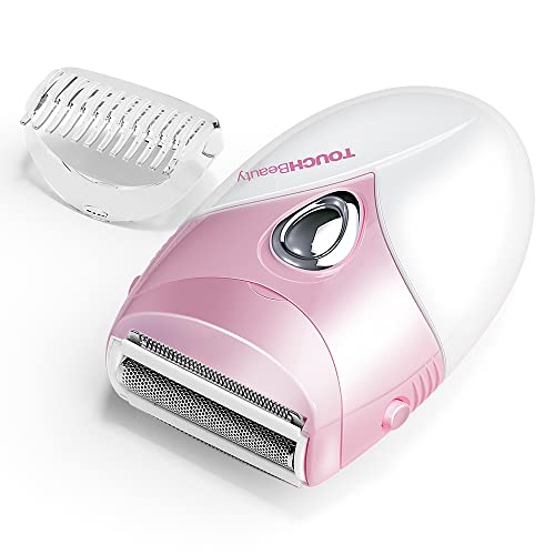 TOUCHBeauty Upgrade Electric Shaver for Women, Razor Cordless for Silky & Smooth Skin, Wet/Dry, Best for Travel (Pink) (Pack of 2)