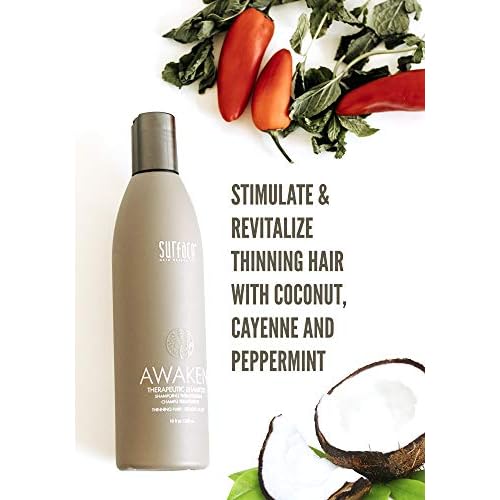 Surface Hair - Awaken Therapeutic Shampoo ? Natural Ingredients for Thinning Hair and a Healthy Scalp
