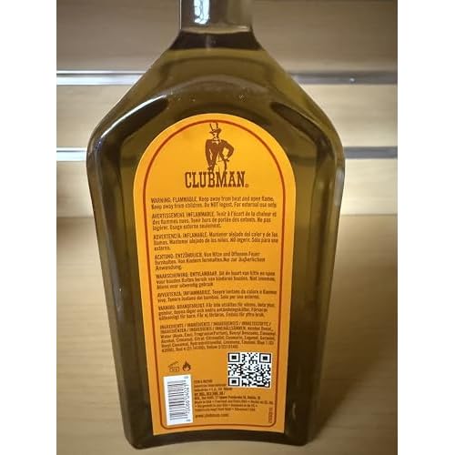 Clubman Pinaud Virgin Island Bay Rum After Shave Cologne ? Classic After Shave Lotion for Men, Aftershave for Men, Masculine Fragrance Splash, 12 fl oz