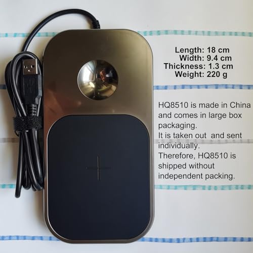 Qi Charging pad HQ8510 Compatible with Electric Shaver SP9860/SP9861/SP9863/SP9870/SP9873/SP9886/SP9888/SP9890