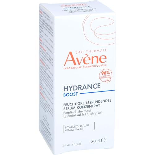 Av?ne Hydrance Boost Concentrated Hydrating Serum, 48 Hour Hydration, Hyaluronic Acid, 1.0 Fl Oz