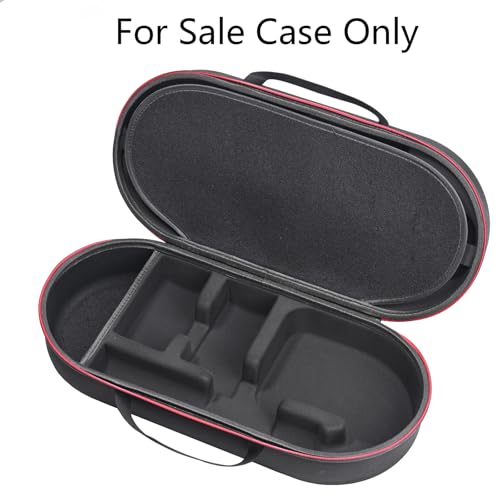 RLSOCO Hard Case for Dyson Airwrap i.d./Airwrap Co-anda2x Multi-Styler and Dryer - Fits 4pcs Long Barrels or Short Barrels - Black (Case Only,Hair Styler is not Included)