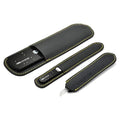 GERMANIKURE Glass Nail File Set in Fitted Cases- Ethically Made in Czech Republic - Permanently Etched Fingernail File, Small Travel File, Cuticle Remover