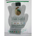 Earth Therapeutics Hydro Exfoliating Gloves, White, 1 pair (Pack of 4)