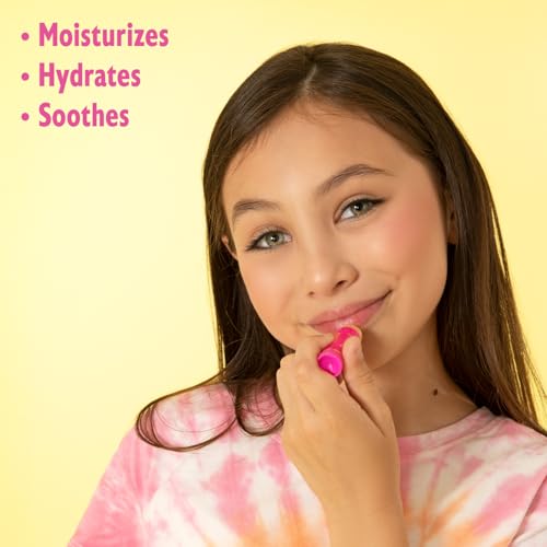 Lip Smacker Bunny Lip Balm, Moisturizing & Hydrating Lip Care, Fun & Collectible Easter Gift for Kids & Lip Balm Lovers - Strawberry (Pack of 2)