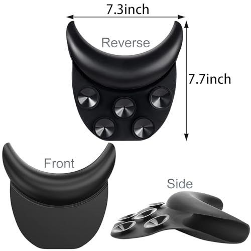 Shampoo Bowl Neck Rest for Sink, Silicone Neck Rest Cushion with Suction Cup, Portable Hair Washing Sink Neck Support Non-Slip for Salon Home Wash Basin