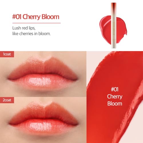 Butter Mellow Lip Balm #01 Cherry Bloom, 1.7g (0.06oz) ? Moisturizing & Nourishing Lip Care for Soft, Smooth Lips
