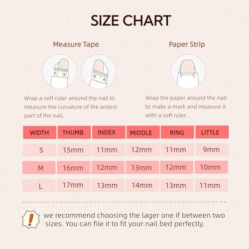 Handmade Press on Nails - Middle Long Square | Multicolored Stripes | Reusable False Nails 10 Pcs (Overturned Palette, L)
