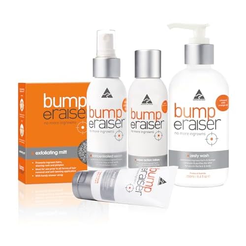 Triple Action Soothing Lotion for Ingrown Hair Treatment, Razor Bumps and Razor Burns