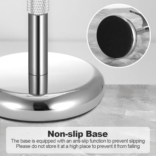 Safety Razor Holder Stand, Safety Razor Stand for Men, Razor and Shaving Brush Holder Stand, Metal Base for Added Stability and Long-Lasting Use