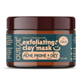 Fragrance Free Clay Mask for Acne Prone, Oily Skin - Non Irritating Exfoliating Clay Mask for Pores and Blackheads - Safe for Sensitive Skin - Non Comedogenic, pH Balanced & Gentle, 3.52 oz
