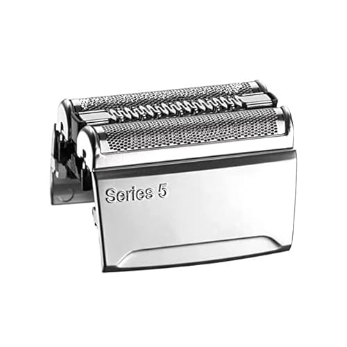 Braun Series 5 52S Shavers Replacement Foil and Trimmer Head Cassette with Ultra-Active-Lift Middle Trimmer and CrossHair Designed Foil, Silver