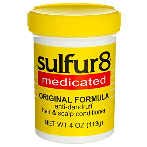 Sulfur-8 Original Hair & Scalp Conditioner 4oz Jar (2 Pack)