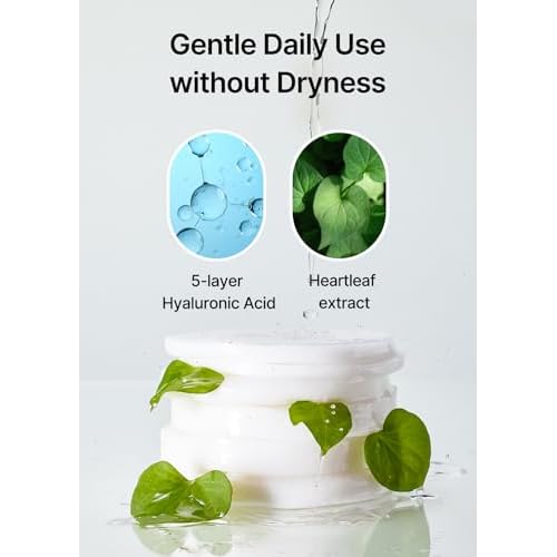 celimax One Step Mild Cleansing Pad (60pads) | Easy One-step Makeup Remover, Cleansing Water Pads, Big Size, Face Wash Cleanser, Hydrating, Soothing, Moisturizing, Korean Daily Skincare