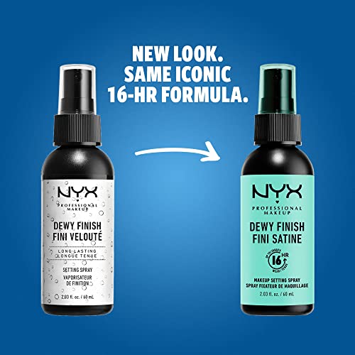 NYX PROFESSIONAL MAKEUP Bare With Me Multitasking Primer & Setting Spray & Makeup Setting Spray - Dewy Finish, Long-Lasting Vegan Formula (Packaging May Vary)