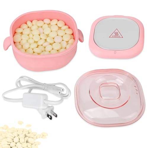 Wax Heater, US Plug 110-120V 100W Electric Hot Wax Warmer Machine, 400ml Silicone Silicone Pot Liner Melting Waxer for Hair Removal