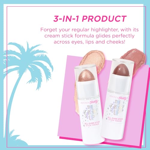Petite 'n Pretty Multi Stick for Eyes, Lips & Cheeks, 2-Pack (Stay Golden) - Makeup for Kids, Tweens, Teens - Creamy & Shimmery, Made in the USA