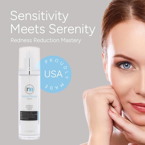 Rachel Moayer Intensive Recovery Cream, Ultra Hydrating Face Cream for Sensitive Skin, Reduces Redness & Irritation from AHAs and Retinoids, Barrier Repair Moisturizer For All Skin Types - 1.7 oz