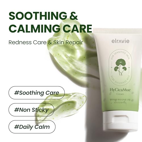 HyCicaMue Soothing Cream | Water Based Gel Moisturizer for Skin Recovery | Cica, Panthenol, Ceramide, Hyaluronic Acid | Boosts Hydration & Calms for Refreshing Skin Balance | Korean Skin Care