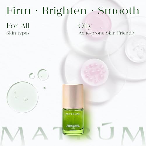 Organic Anti Aging Serum, Ultra-Light Texture, 100% Nature Glow Serum for Face, Firming Antioxidant Facial Oil with Retinol, Camellia Seed + Sea Buckthorn Oil + Aloe, Safe For Sensitive Skin
