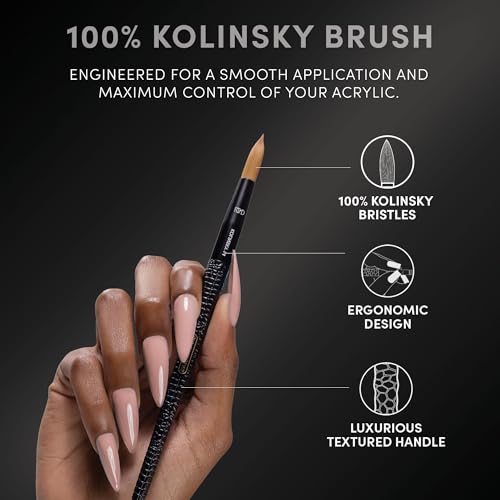 Chaun Legend LGND 100% KOLINSKY Acrylic Brush #10