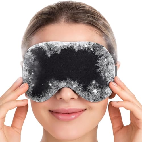 Arctic Flex Cooling Eye Mask - Gel Cold Compress for Migraine, Puffy Eyes, Sleeping, Headaches - Heated Eye Mask for Women & Men - Hot & Cold Therapy - After Surgery Ice Treatment, Reusable, Freezable