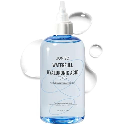 Jumiso Waterfull Hyaluronic Toner 250ml | Face Moisturizer, Facial Toner for All Skin Types, Daily Deep Hydration | Vegan, Fragrance-Free¡¦