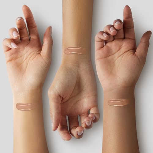 Revlon PhotoReady Candid Glow Moisture Glow Anti-Pollution Foundation with Vitamin E and Prickly Pear Oil, Anti-Blue Light Ingredients, without Parabens, Pthalates, and Fragrances, Medium Beige, 0.75 oz