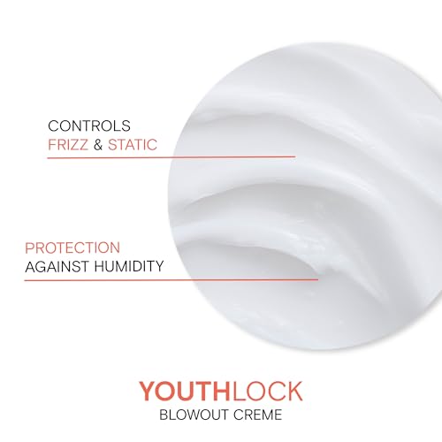 Joico YouthLock Blowout Cr?me Formulated With Collagen | Youthful Body & Bounce | Strengthen & Protect | Reduce Breakage & Frizz | Soften & Detangle Hair | Boost Shine | Sulfate Free | With Arginine