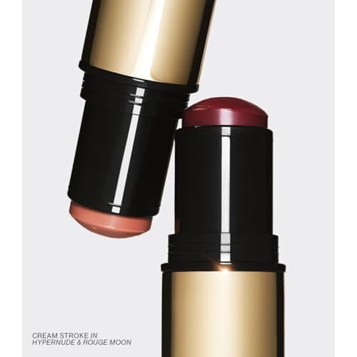 MAKE Beauty Cream Stroke Cream Blush Stick for Cheeks - Vibrant, Natural Soft Matte Finish - Shade Major Mauve, Earthy Mauve Blush Makeup