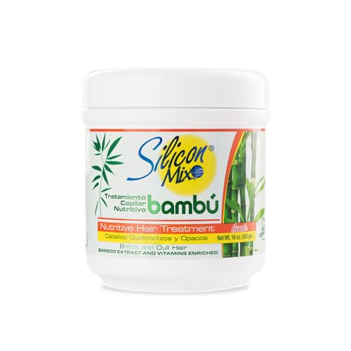 Silicon Mix Bamboo Nourishing Hair Treatment 16 ounces ? Deep Conditioning Mask for Strong, Hydrated, and Revitalized Hair, Restores Shine, Softness, and Improves Elasticity