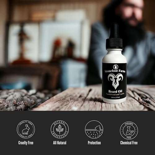 Beard Oil for Men ? Sage, Lavender & Geranium ? Natural Ingredients ? Softens, Conditions & Reduces Beard Itch with Jojoba & Argan ? Promotes Healthy Beard Growth