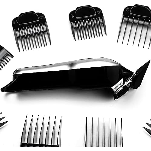 for Andis Clipper Guards, Professional Clipper Guard Comb Guides with Magetic Clip for Andis Master/Envy/bgrc/Ultra Edge Hair Clippers - Size #2,3&4 -Length 1/4¡±, 3/8¡±,1/2¡± (3Pack Purple)