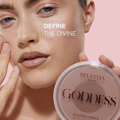 Goddess Contour Powder ? Matte Sculpting Contour Makeup ? Easy-to-Blend, Suitable for Various Skin Tones, 0.53 oz