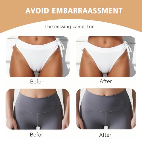 3 Pack Y Shape Bikini Line Cover Hider|SeamlessHider| Underwear Guard|Reusable invisible self-adhesive silicone pads for women|cover for leggings swimsuits all White and Pink